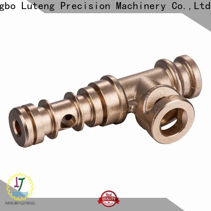 Luteng CNC Parts hot selling brass turned components at discount for industrial