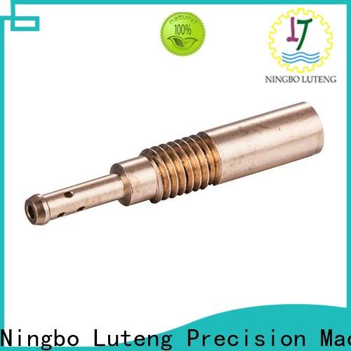 Luteng CNC Parts brass connector with good price for factory