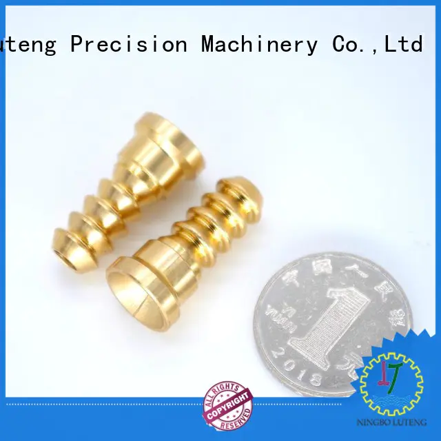 certificated brass cnc turned parts factory price for factory