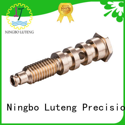 Luteng CNC Parts brass turned components factory price for factory