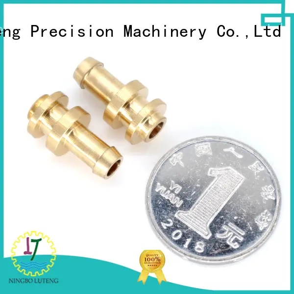 Luteng CNC Parts brass plumbing fittings wholesale for industrial
