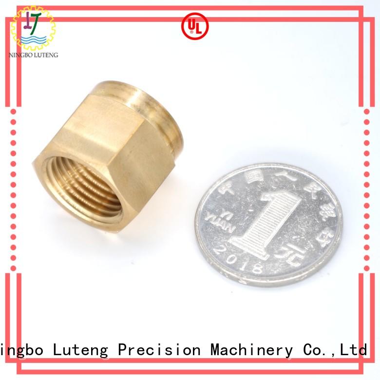 Luteng CNC Parts certificated brass connector supplier for commercial